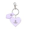 Брелок Vivienne Westwood Saffiano с молотковым покрытием, зеркалом в форме сердца и логотипом Orb 8203011wu Om0014