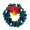 Kawada Nanoblock Christmas Wreath 100 Pieces 2.4 X 5.6 X 4.7cm Ages 12+ Interior Hobby NBC_382