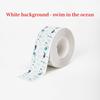 1pc Bathroom Waterproof Wall Stickers Sealing Tapes PVC Adhesive Sealing Strips Sink Edge Tape Kitchen Bathroom Accessories