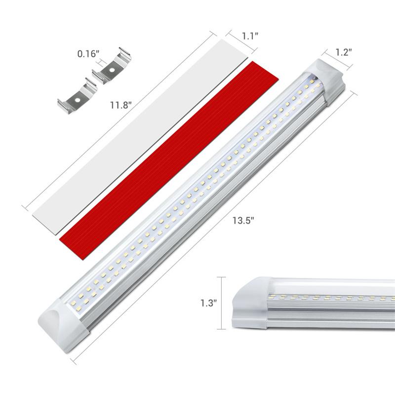 72 светодиодных фонаря 12 В для кемпера, автофургона, кемпинга, автодома, каравана, настенные светильники для салона
