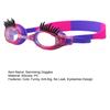 Children's Eyelashes Swimming Goggles Anti-Fog No Leak Swim Goggles Cute Eyeglass for Kids Girls Pool