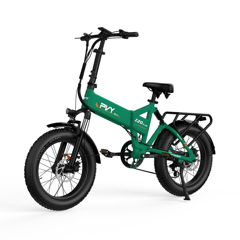 PVY Z20 Plus Adult Outdoor Folding E-Bike 48V 16.5Ah Battery 1000W Motor City Electric Mountain Bicycle 20 Inch Off-Road Electric Bicycle