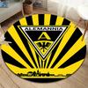 Alemannia Aachen Round Area Rug,Carpet Rug for Living Room Bedroom Sofa Playroom Decor,Non-slip Floor Mat