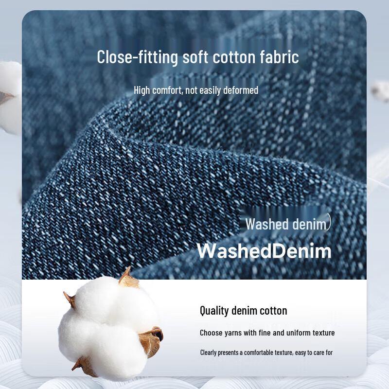 SEPTWOLVES Men's Straight-Leg Stretch Jeans