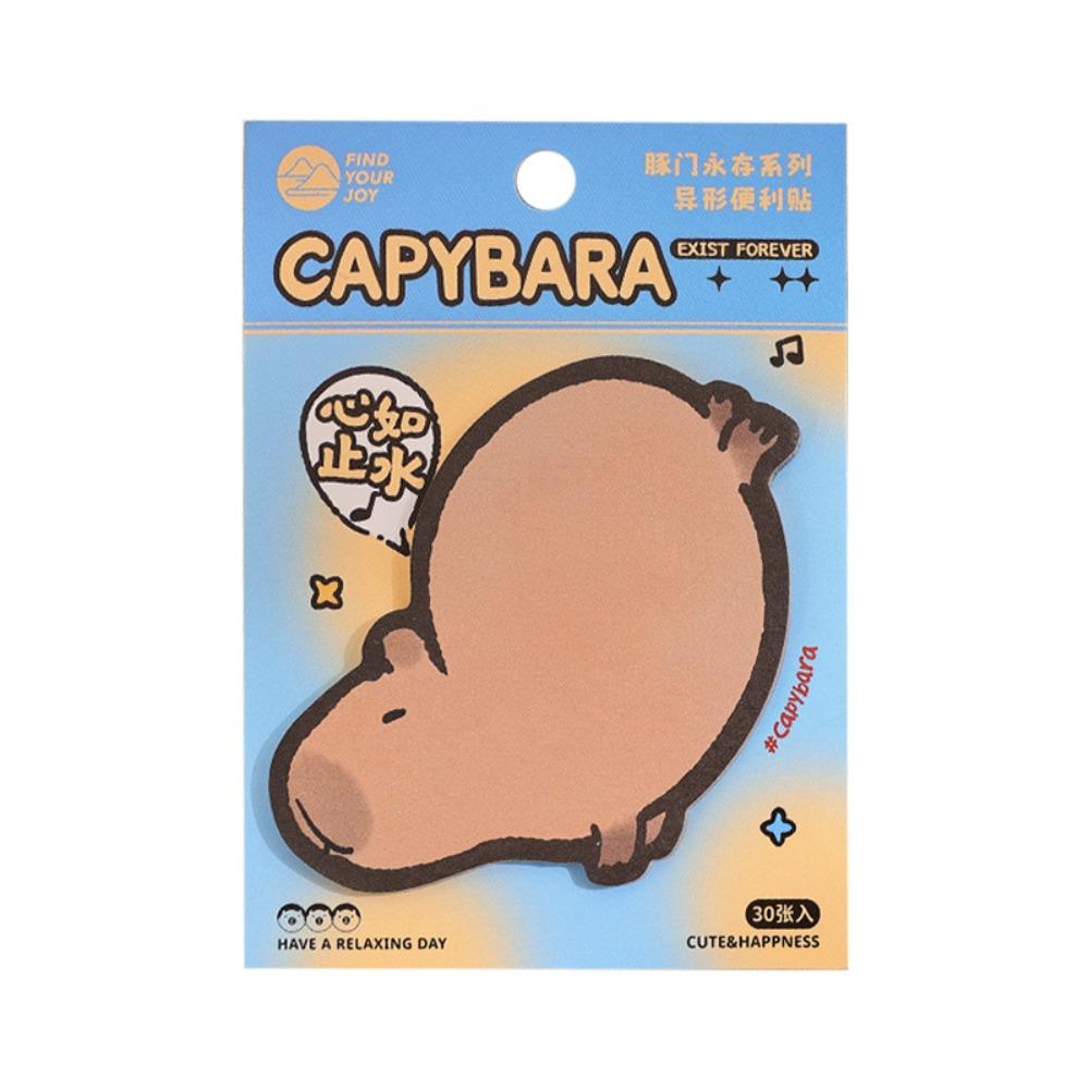 30pcs Capybara Sticky Notes Thickened To Do List Planner Notepad Memo Pad Paper  Student