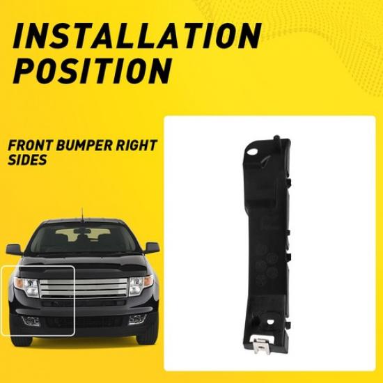 Подходит для Ford Edge 2007-2010, передняя правая сторона пассажира и кронштейн бампера