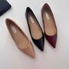 Французские сексуальные туфли-лодочки с острым носком, увеличением внутренней высоты на 5 см, с мелким вырезом, женские туфли на каждый день, универсальные, с темпераментом, с швом на пальцах, женские туфли для работы f
