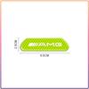 JCG1 4pcs Car Reflective Strips Warning Stickers Badge Car Caps For Mercedes-Benz C450 C180 C200 C220 C250 C300 C400 W205 S20