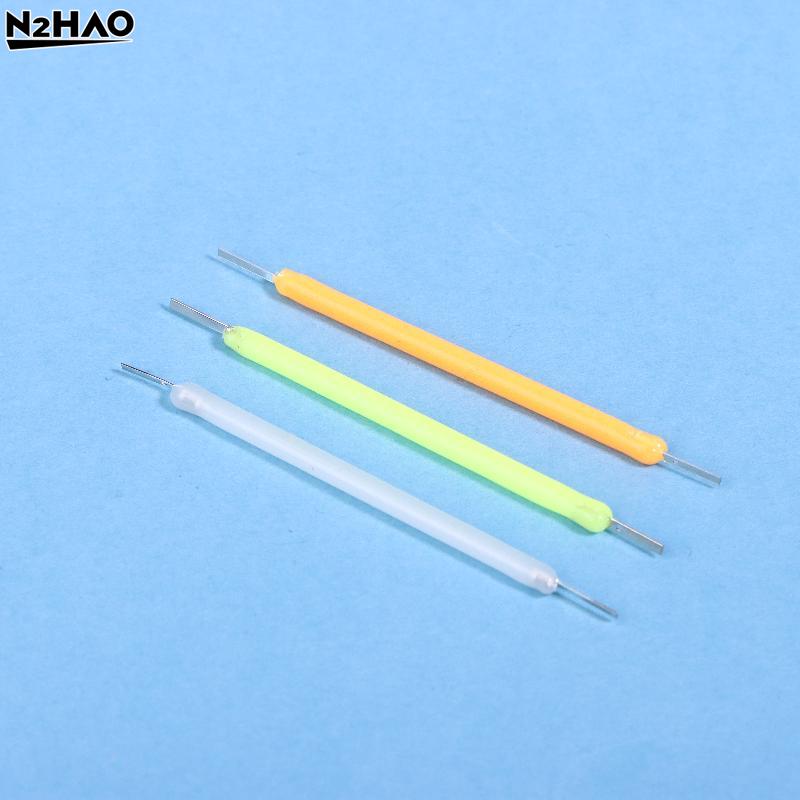 10pcs Silicone Edison Bulb LED Filament Lamp Parts 38mm DC3V LED Bead Incandescent Light Accessor Diode For Holiday Lighting DIY