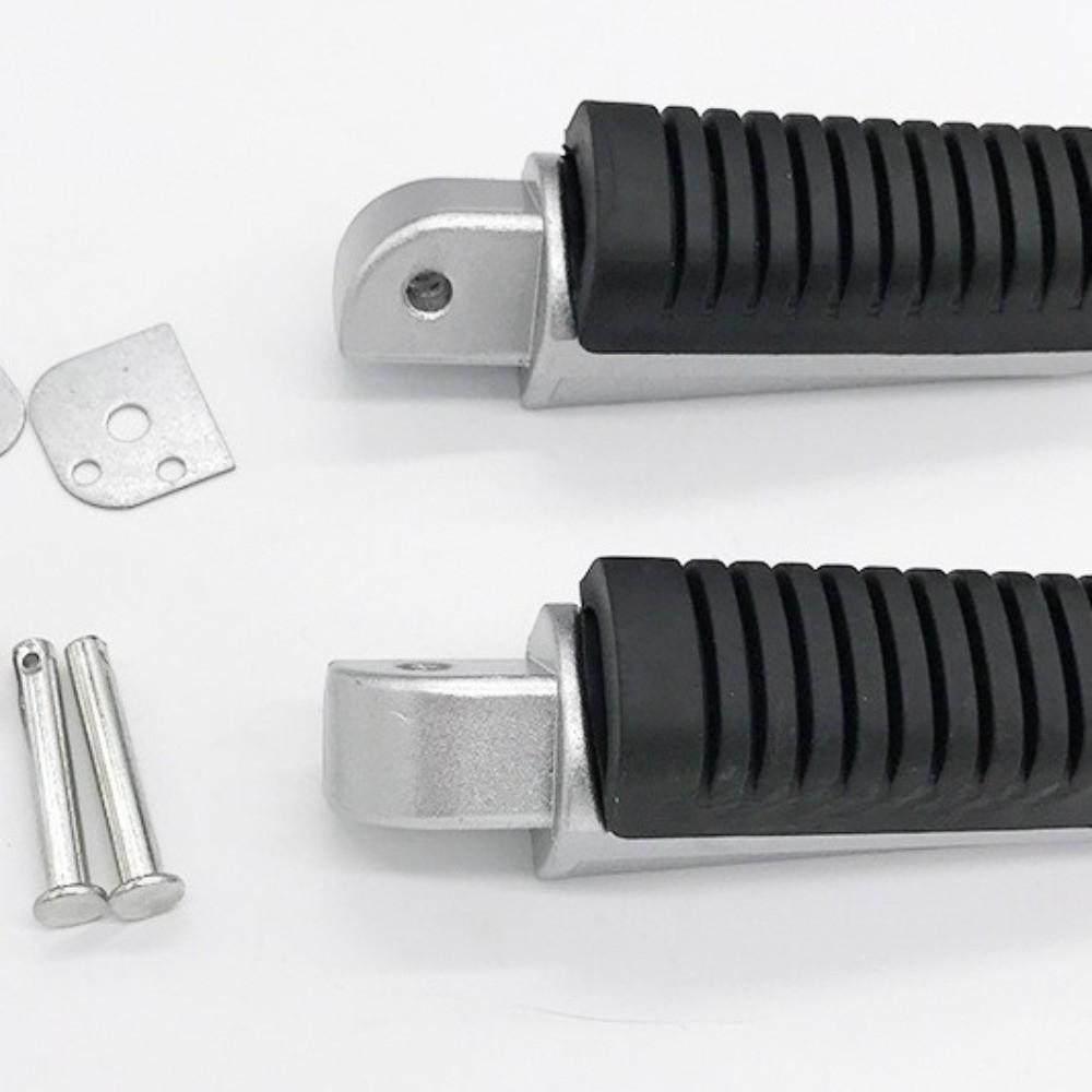 Aluminum Motorcycle Pedals Black Motorbike Foot Pegs Motorcycle Replacement Accessories