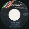 7-дюймовая пластинка SUE THOMPSON - Paper Tiger / Mama, Don't Cry At My 451284 Hickory Records 1964 US Rock б/у