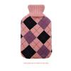 Hot Water Bottle Protective Cover, Winter Plush Cover, Cartoon Cloth Cover, Hand and Foot Warmer, Water-Filled Hot Water Bottle, Knitted Cover