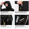 Waterproof Motorcycle Rain Suit Men Women Cycling Rain Gear Jacket and Pants with Storage Bag
