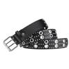 Dress For Women Personality Jeans Hip Hop PU Leather Belt Rivet Waistband Waist Strap Waist Belt
