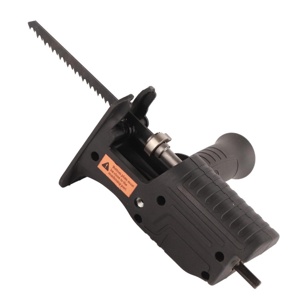 Portable Reciprocating Saw Adapter Handheld Drill to Jigsaw Attachment Woodworking