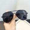 New Fashionable Men'S Fishing And Driving Sunglasses Uv Resistant Sun Glasses Classic Pilot Toad Glasses Uv400 Eyewear