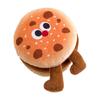 Plush Cartoon Food Refrigerator Magnet Stuffed Bread Pizza Sandwich Milk Tea Cookies Fridge Magnet Home Office Decorative