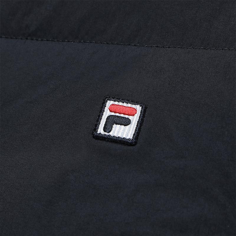 Fila Наследие Классика Мода Повседневный Универсальный Удобный Теплый Съемный Двухкомпонентный Пуховик средней длины Женская верхняя одежда F11W548908FNV