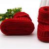 Soft Knit Baby Booties Handmade First Walkers Shoes New Toddler Warm Shoes