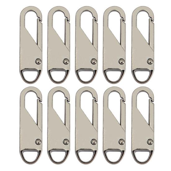 Съемный пуллер для молнии, Замена пуллера молнии, Быстросъемный язычок пуллера молнии для рюкзаков, курток, ботинок, багажа, одежды, кошелька