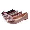 Pointed Toe Women Flats Shoes Bow Women Shoes Patent Leather Casual Single Summer Ballerina Shallow Mouth Shoes