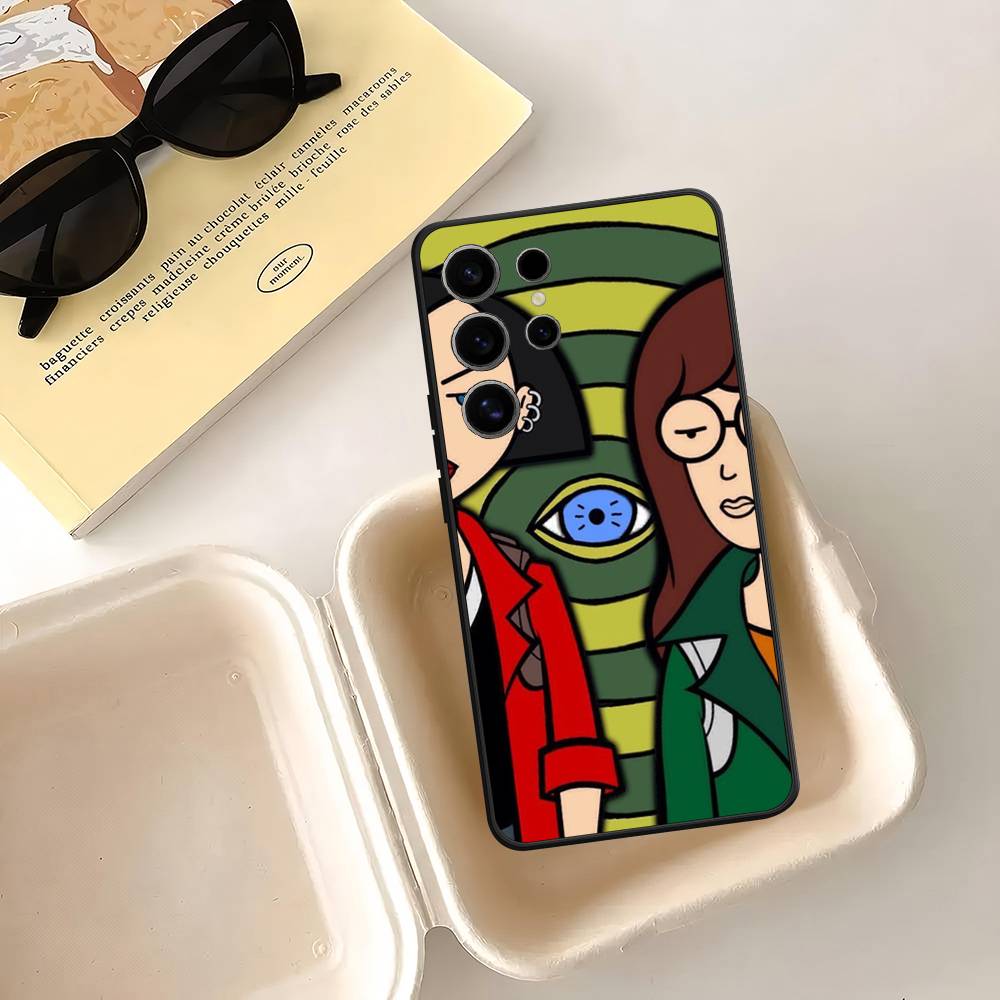 Кейс DARIA M-MORGENDORFFER для Samsung Galaxy Case S25 S23 S22 S21 S30 S20 S10 Ultra Plus FE Мягкое TPU покрытие