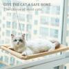 Hanging Cat Bed Pet Cat Hammock Aerial Cats Bed House Kitten Climbing Frame Sunny Window Seat Nest Bearing 20kg Pet Accessories