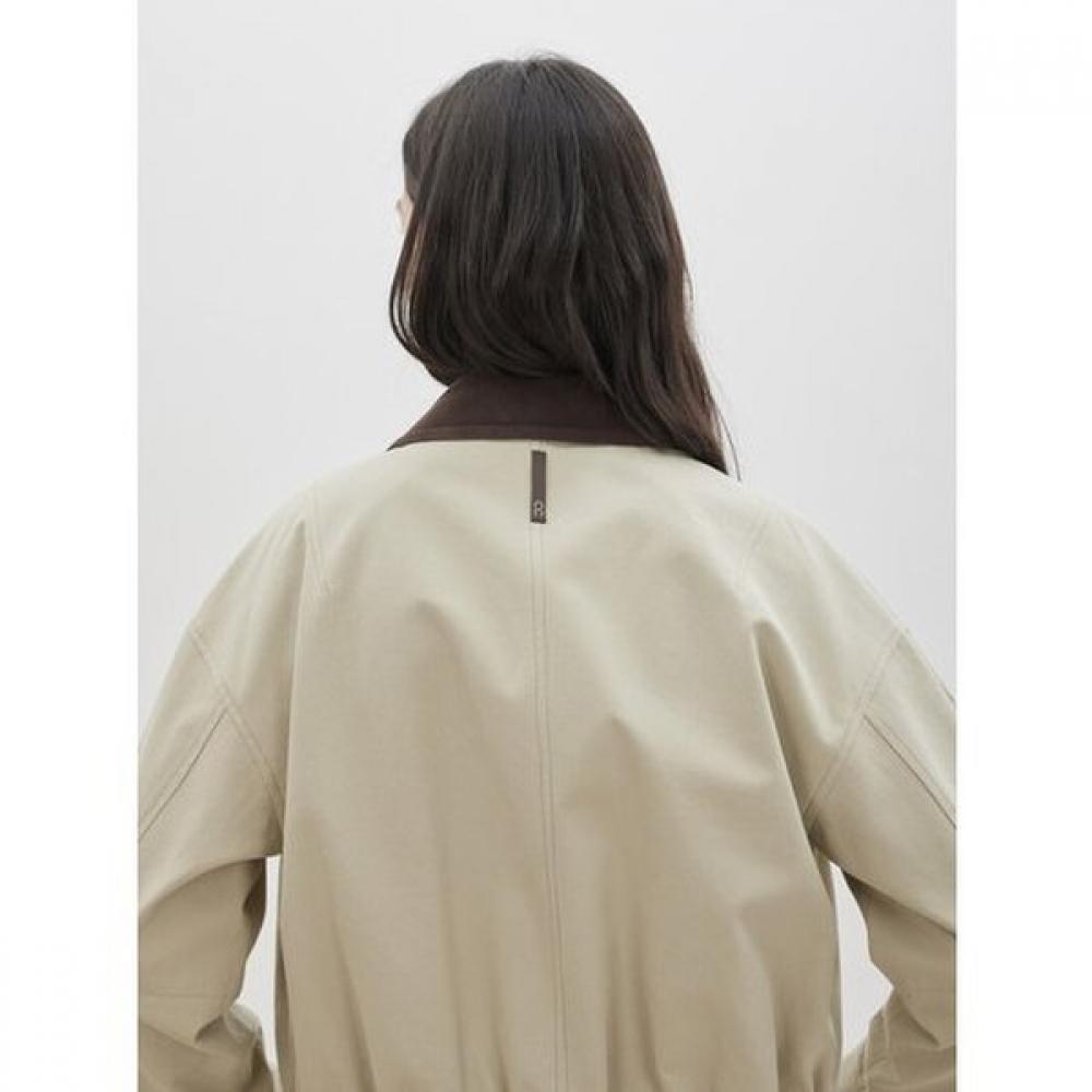 Cc Collect Corduroy Collar Cotton Crop Jumper C261msj003