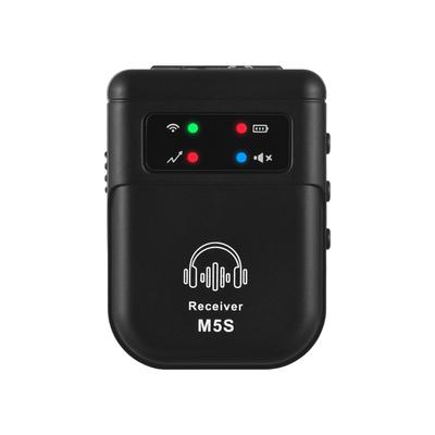 2.4GHz беспроводной приемник для наушников-монитора перезаряжаемый приемник беспроводной системы мониторинга наушников
