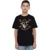 One Piece Childrens/Kids Straw Hat Jolly Roger T-Shirt