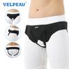 Пояс от грыжи Velpeau с 2 компрессионными подушками, регулируемый бандаж для поддержки паховой грыжи для мужчин и женщин