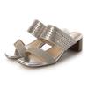 Sandals RRKK44092R Silver Cm [Liz Raffine] Women's 24.5