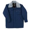 Midori Anzen Cold Weather Work with Size M Coat, Unisex, Water-Repellent, Boa, M3167, Navy,