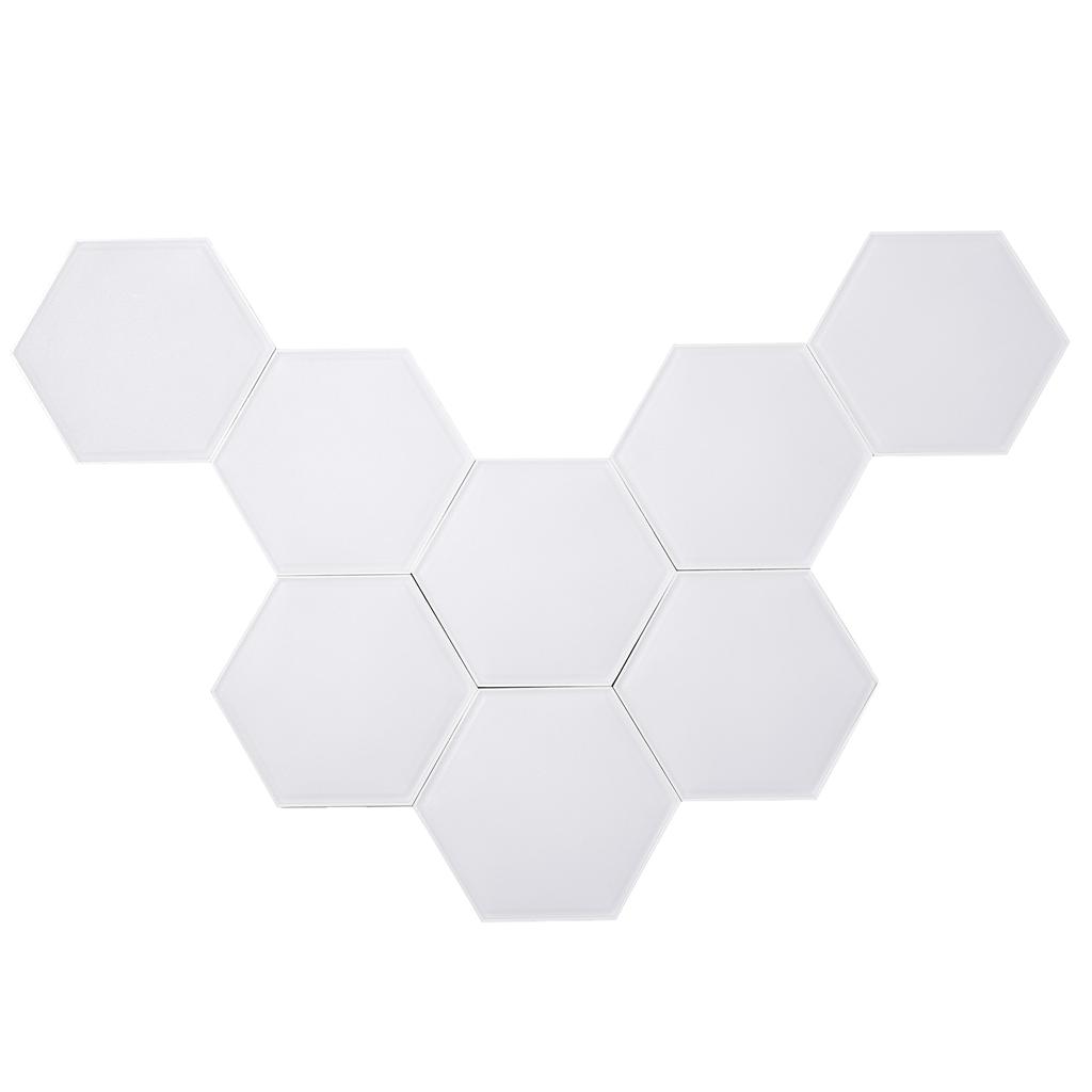 10PCS BT Connected RGB Hexagon Light Ambient Lamp Wall Decorative Lighting with Controller