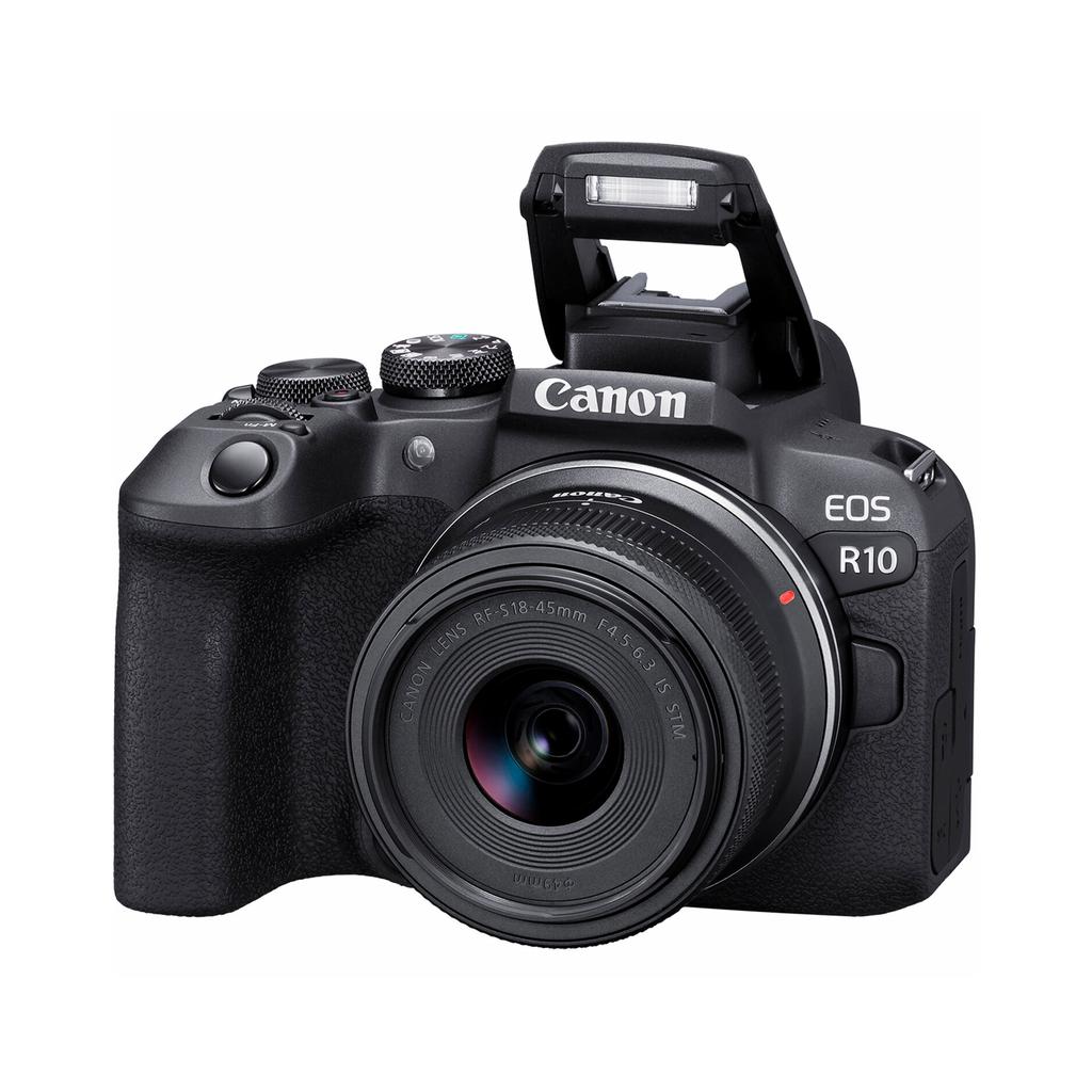 Canon Беззеркальная камера EOS R10 + зум-объектив RF-S 18-45mm f/4.5-6.3 IS STM