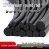 Круглая EPDM-пенорезиновая полоса для уплотнения электрических шкафов и мебели - Черная
