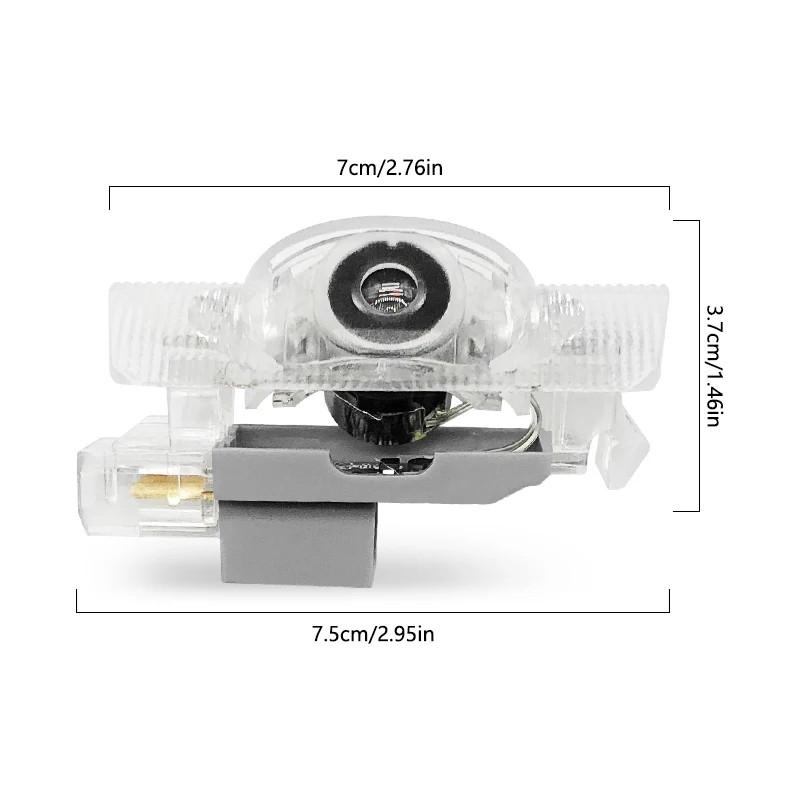 2X Angels Wings Projector LED Car Door Lights For Lexus RX ES GX LS LX IS GS RC Series IS350 GS300 ES300 GX460 LX570 NX300 RX350