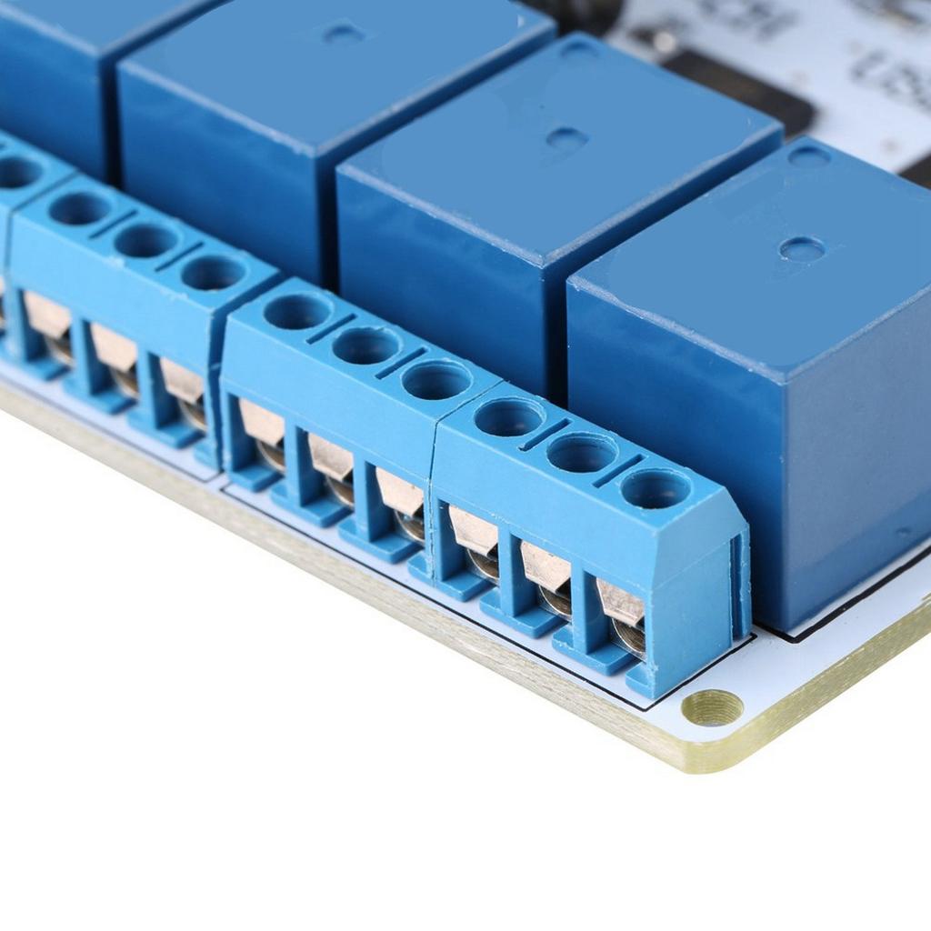 8-канальный модуль контроллера релейной платы USB типа B 12 В постоянного тока для автоматизации, робототехники, USB-контроллер реле типа B, USB-релейная плата