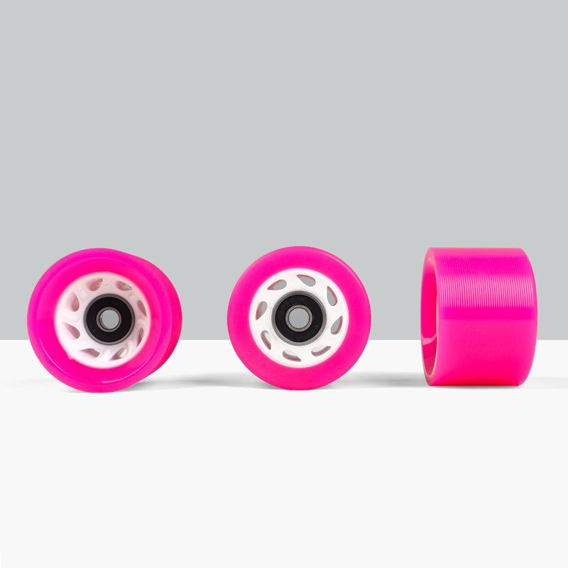 Durable Double-Row Speed Skating Roller Skates with High-Hardness PU Wheels