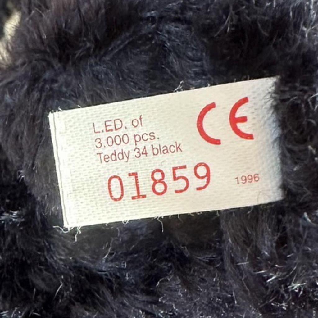 [Б/У] Steiff Boggy Creek Bob Bear Мишка Тедди Ограниченная Серия с Белой Биркой и Красной Надписью