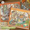 PET Die Cut Workbenches Scene Stickers 11 Scenes Desktop Sticker Scenery Sticker Book  Kid Gifts