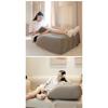 Inflatable Trapezoidal Leg Pillow Flocked Foot Pillow Inflatable Leg Cushion Knee Relaxation Leisure Inflatable Cushion