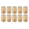 10PCS Directional Slot Nozzle Brass Cooling Misting Rustproof Heat Resistant Water Hose Nozzle for