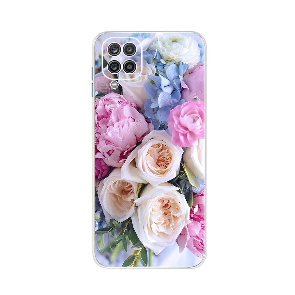 For Samsung Galaxy A12 A13 Case Silicon Soft TPU Back Cover Phone Cases For Samsung A12 A 12 SM-A125F A13 4G Case Bumper Funda