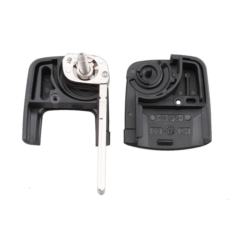 Сменный 3-кнопочный дистанционный вход без ключа, складной автомобильный брелок ID48, чип 1J0959753DA для Polo/Beetle 2001-2010