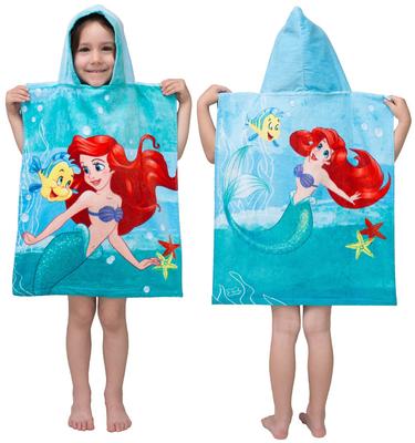 Ariel Disney Mermaid Children's Towel with Hood Poncho