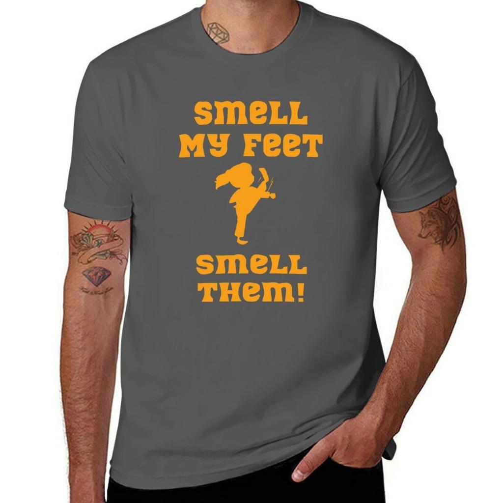 Smell My Feet Tshirt Industrial Work Tee Shirt