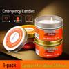 Бездымные, без запаха, аварийные свечи для выживания: Ветрозащитный, Водонепроницаемый, Огнестойкий для Перебоев Электроэнергии и Стихийных бедствий
