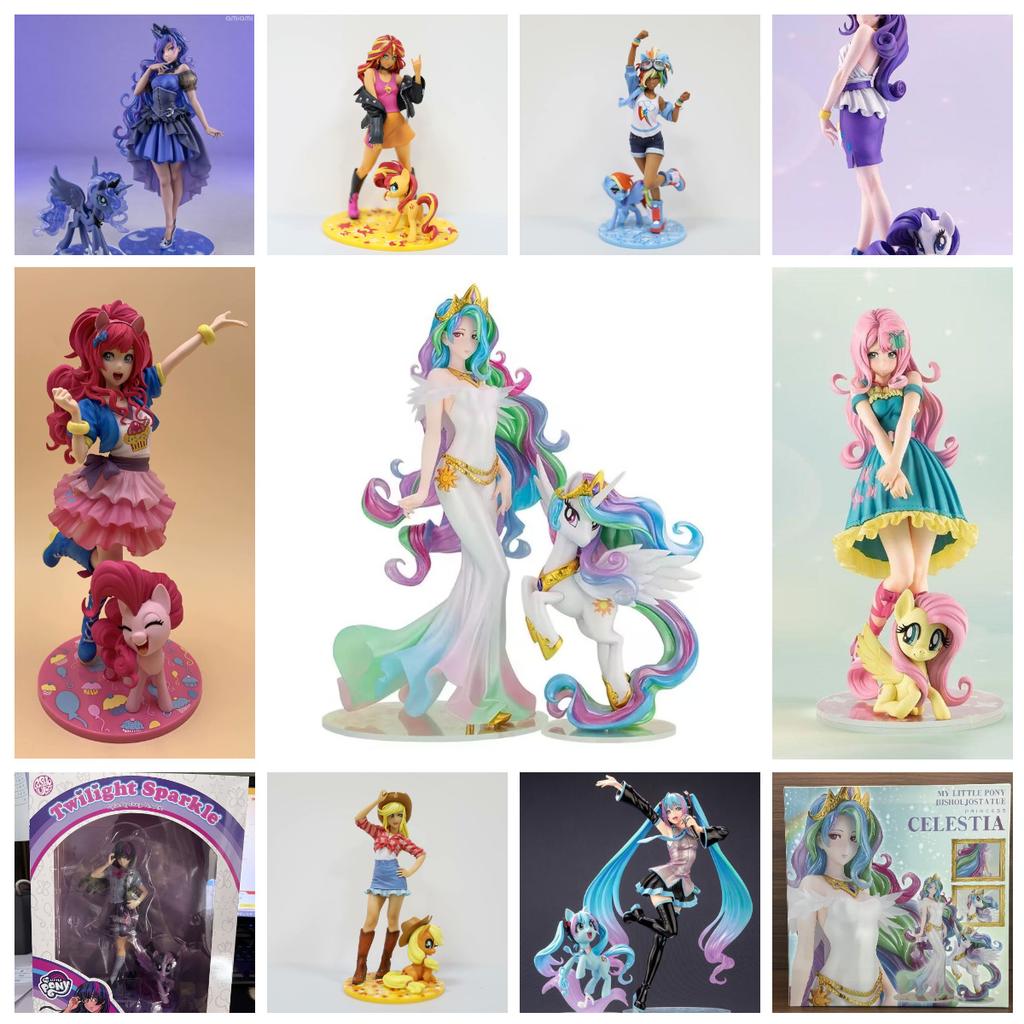 My Little Pony Радужная Кола Юйлуй Шуохуэй Шуошуо Бици Цзыюэ Лулу Яблоко Цзя'эр Сяодиэ Юньбао Чжэньци Ручная Работа Модель Подарок на День Рождения