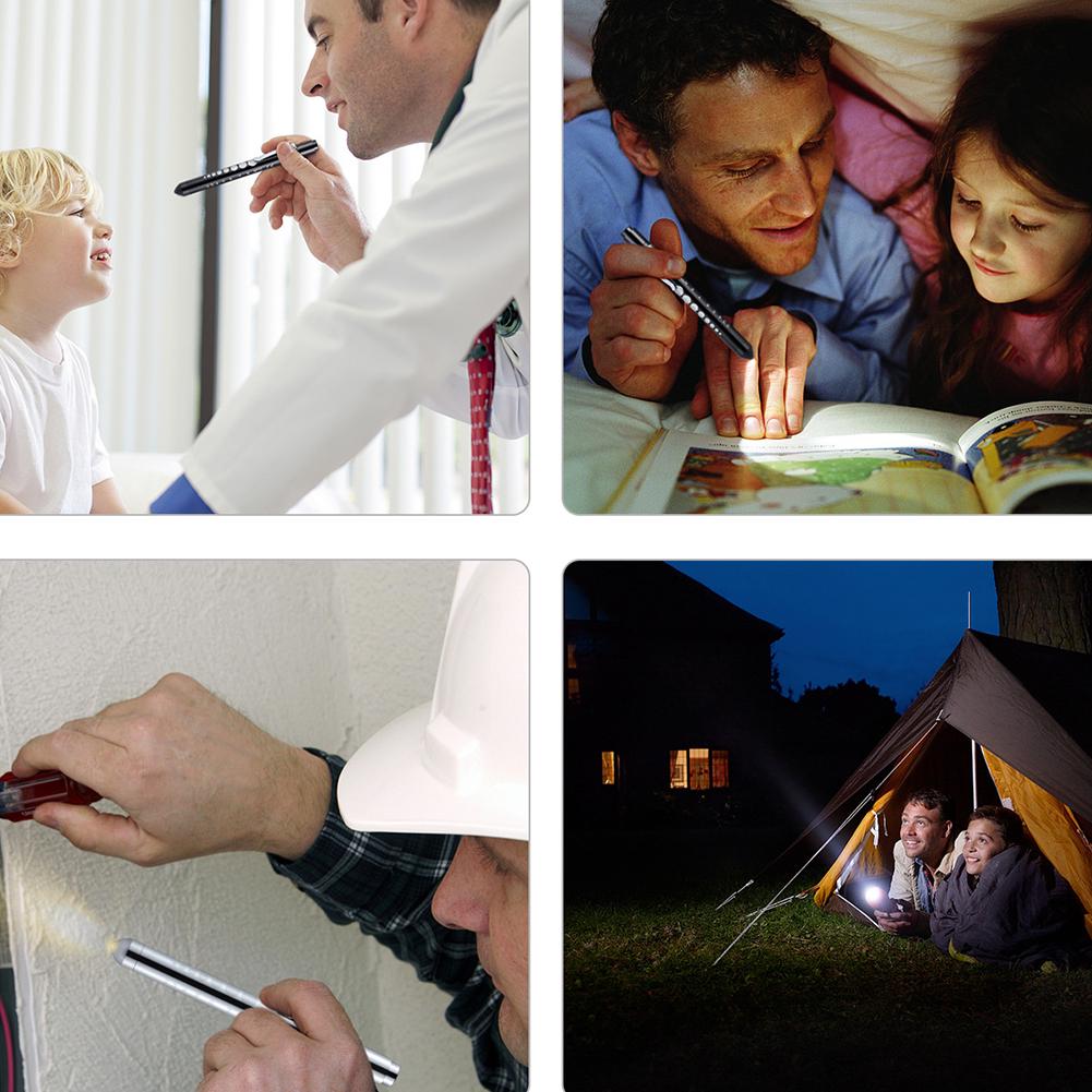 Светодиодный фонарик медицинский с ручным фонариком